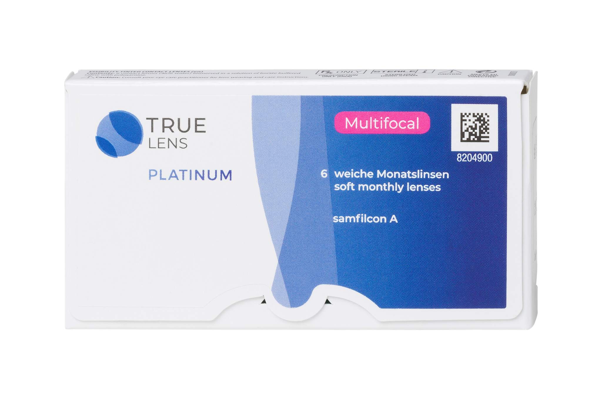 TrueLens Platinum Monthly Multifocal 1x6 Bausch & Lomb