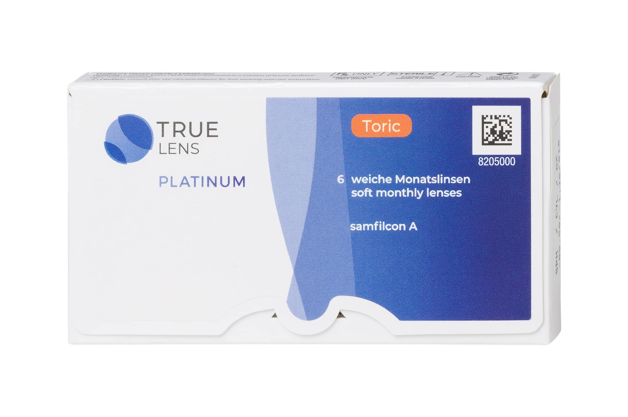 TrueLens Platinum Monthly Toric 1x6 Bausch & Lomb