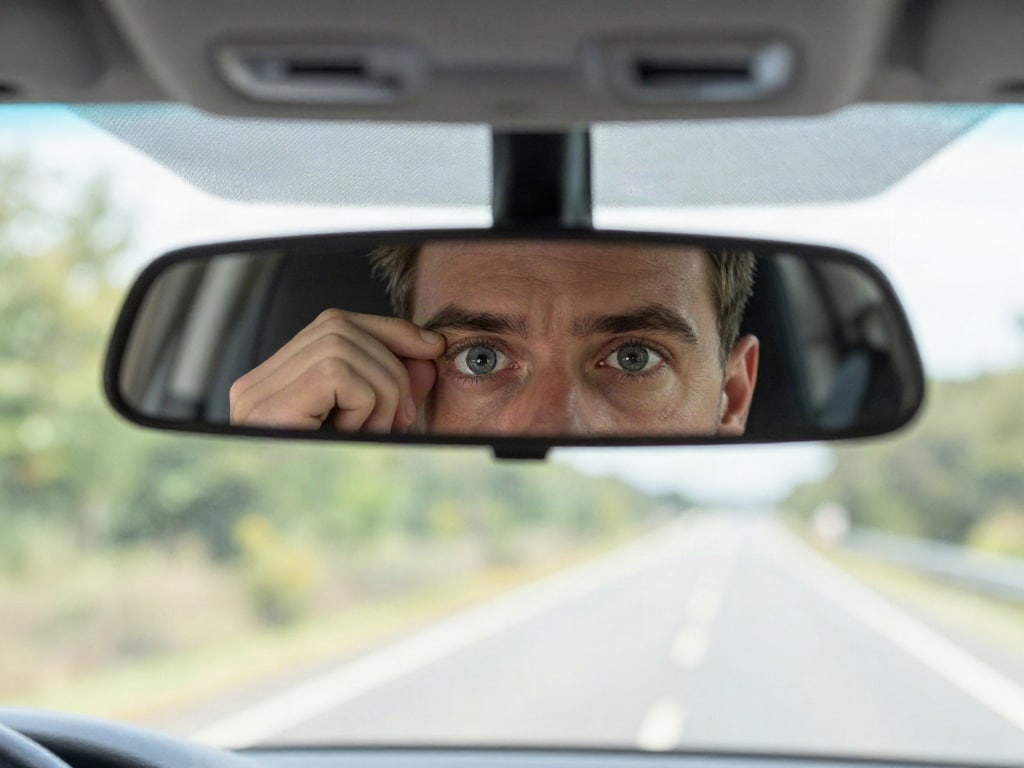 Kontaktlinsen Autofahren