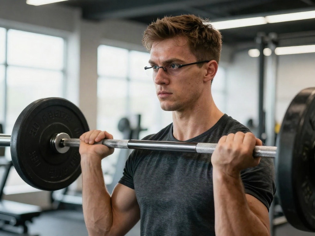 Kontaktlinsen Fitnessstudio