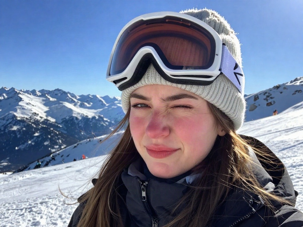 Kontaktlinsen im Winterurlaub