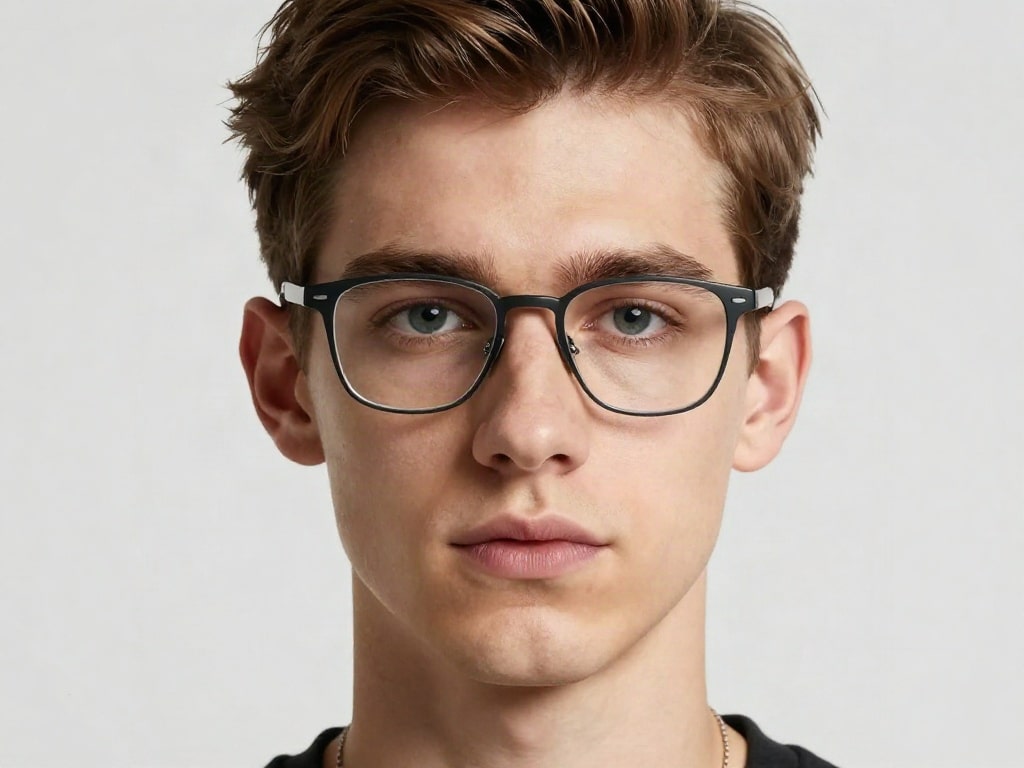 Kontaktlinsen oder Brille