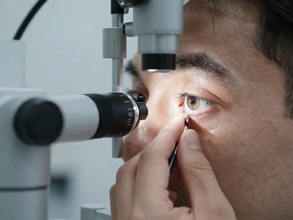 Kontaktlinsen Augen lasern