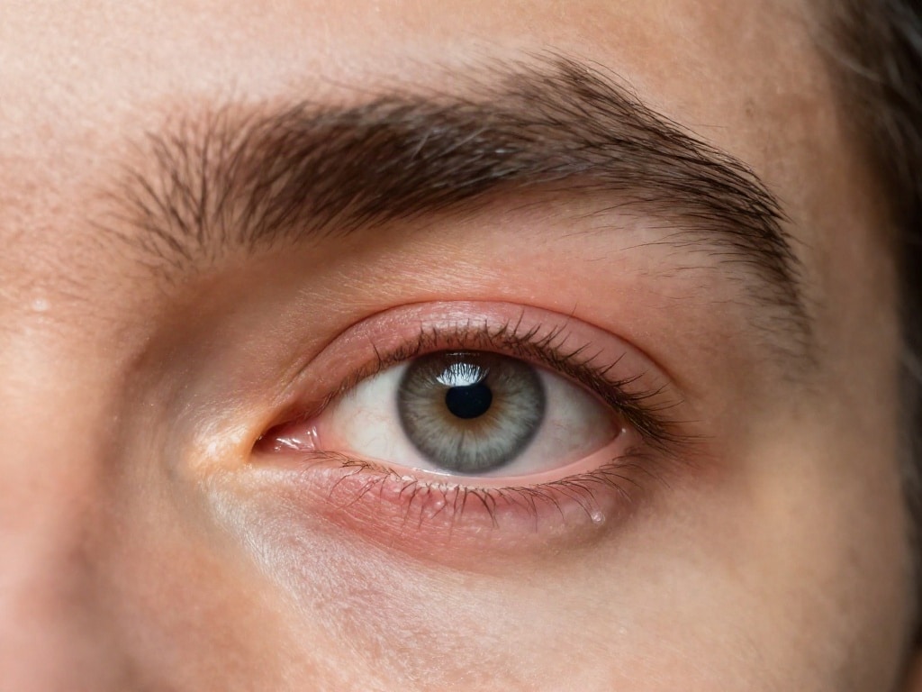 Kontaktlinsen rote Augen